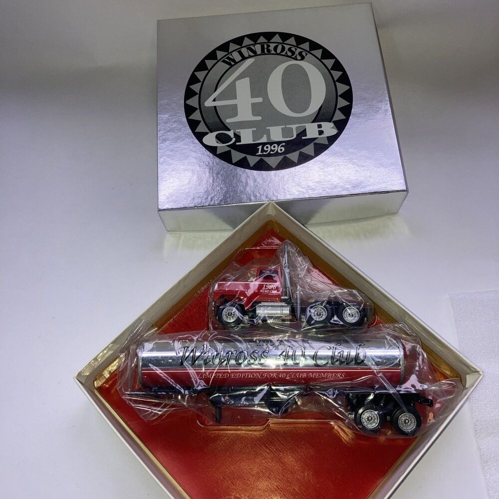 NIB Vintage 1996 Winross 40 Club Tanker